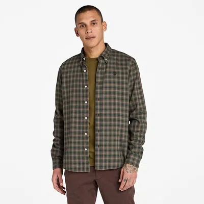 Timberland Shirts Man  Tb0a4517j201 Solucell Gingham Keaf Green