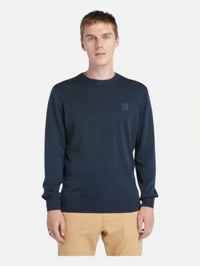 Timberland Shirts Man  Tb0a5uhq - Maeerumack Dye 4331 Dark Sapphire In Blue