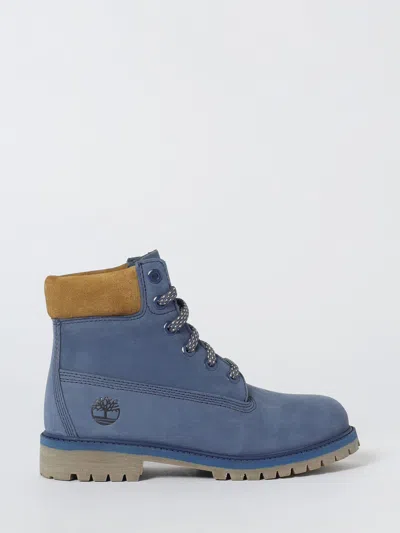 TIMBERLAND SHOES TIMBERLAND KIDS COLOR BLUE,H51542009