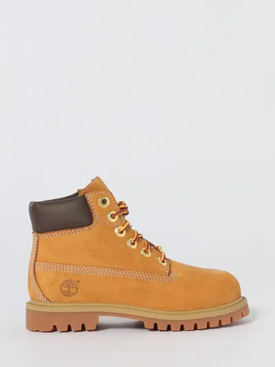 Timberland Shoes  Kids Color Ocher In Brown