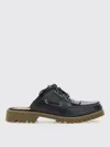 Timberland Black Mules With Lace-up In Black
