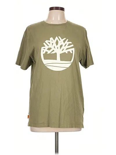 Pre-owned Timberland Short Sleeve T-shirt In Green