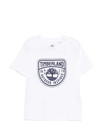 Timberland Babies' Short-sleeve T-shirt In White