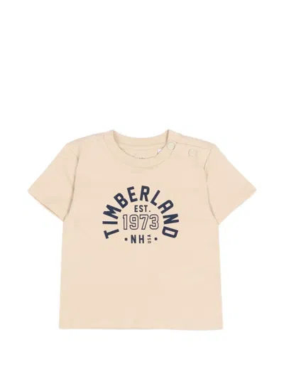 Timberland Babies' Short-sleeves T-shirt (set Of Two) In Blue