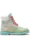 Timberland Ski School 6 Inch " Blue/green Nubuck" Boots