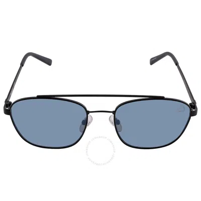 Timberland Smoke Pilot Men's Sunglasses Tb9168 02d 55 In Blue