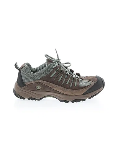 Pre-owned Timberland Sneakers In Brown