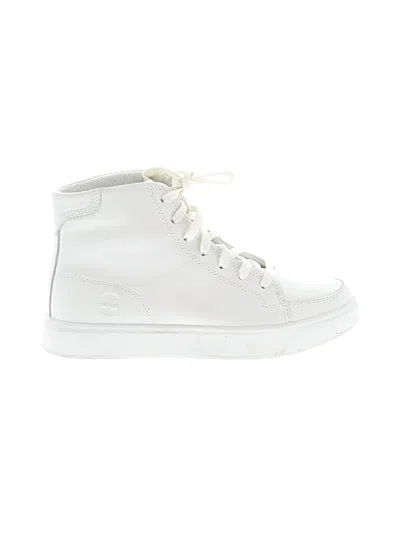 Pre-owned Timberland Sneakers In White