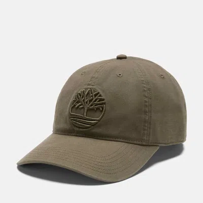 Timberland Soundview Embroidered Baseball Cap In Green