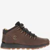 Timberland Sprint Trekker Leather Sneakers In Brown