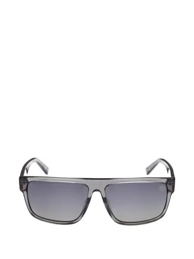 Timberland Square-frame Sunglasses In Gray