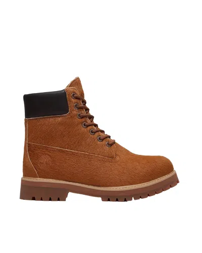 Timberland Stivaletto Heritage 6 Inch Brown Hair On
