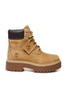 Timberland Tan Stone Street Boots In Wheat