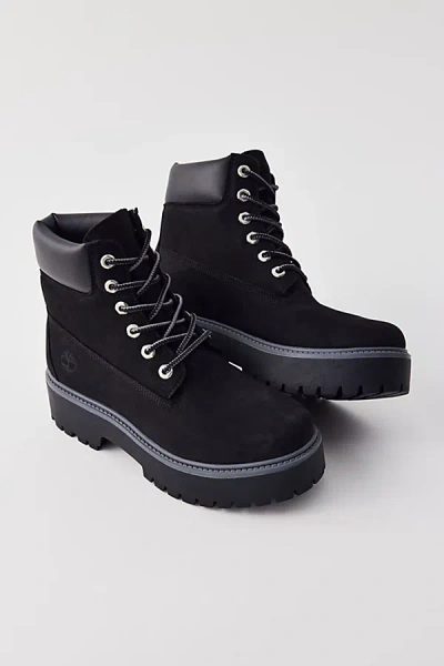 Timberland Stone Street 6-inch Platform Waterproof Boot In Black, Women's At Urban Outfitters