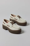Timberland Women's Stone Street Boat Shoe In Off/white Nubuck, Women's At Urban Outfitters In Natural Nubuck