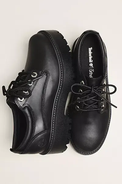 Timberland Stone Street Boat Shoes In Black