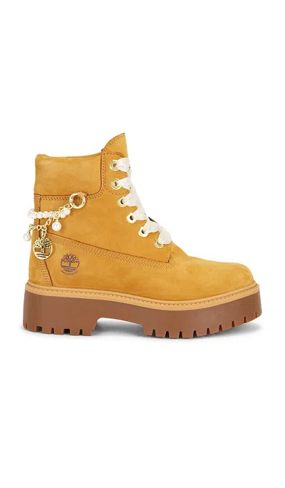 Timberland Stone Street Lace-up Boot In Brown