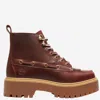 Timberland Stone Street Platform Hiking Boot In Multi