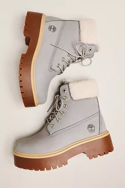 Timberland Stone Street Mid Lace Up Boots In Multi