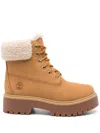 Timberland Boots In Beige