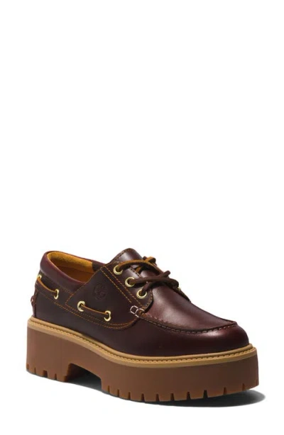Timberland Stone Street Platform Boat Shoe