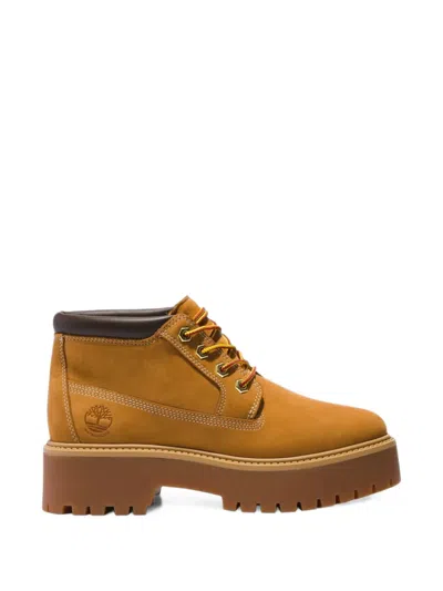 Timberland Stone Street Platform Boots In Multi