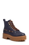 Timberland Stone Street Platform Hiking Boot In Blue