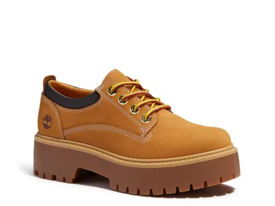 Timberland Stone Street Platform Oxford In Brown