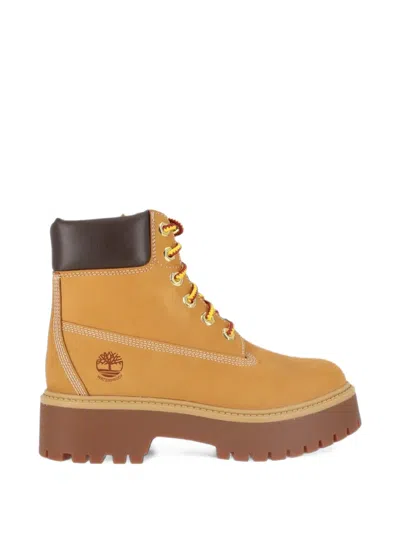 Timberland Stone Street Waterproof Boots In Brown