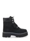 Timberland Stone Streeth 6 Inch Boots In Black