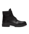 Timberland Strap-up Martin Boots In Black