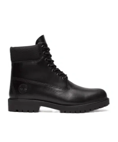 Timberland Strap-up Martin Boots In Black