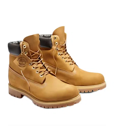 Timberland Premium 6 Inch Lace Up Waterproof Boot In Brown