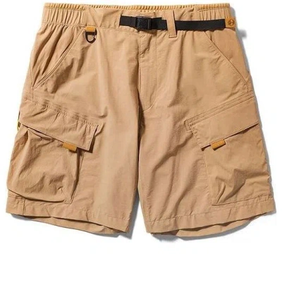 Timberland Stretch Quick Dry Wind Resistant Shorts 'yellow' In Brown