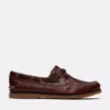 Timberland Classic 2-eye Boat 'burgundy' In Brown