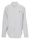 Timberland Striped Long-sleeve Shirt In White