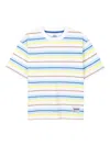 Timberland Striped Short-sleeves T-shirt In White