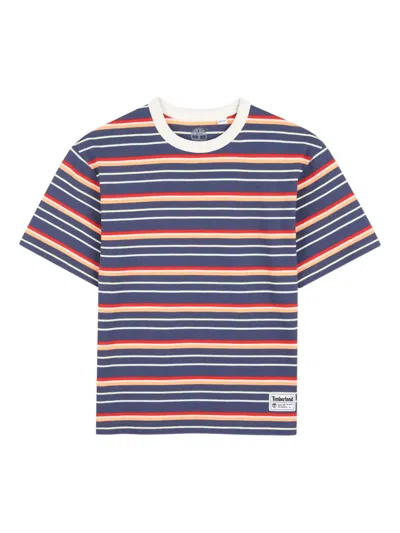 Timberland Kids' Striped T-shirt In Multi