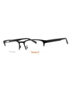 Timberland Stylish Rectangular Eyeglasses For Men In Black