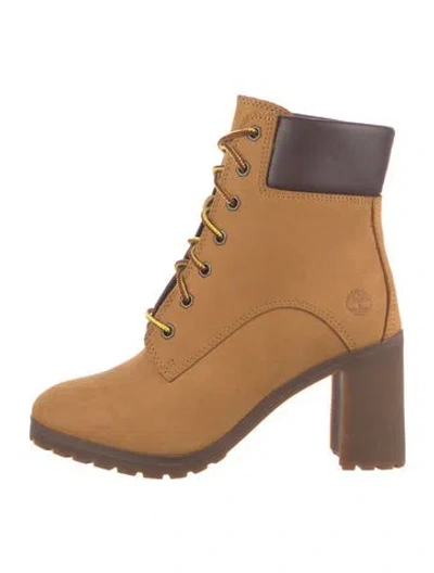 Pre-owned Timberland Suede Boots In Brown/neutrals