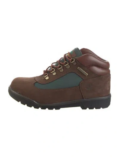 Pre-owned Timberland Suede Boots In Multi