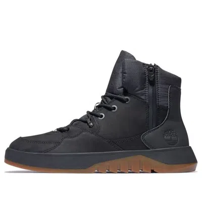 Timberland Supaway Side Zip Boots 'black Nubuck'