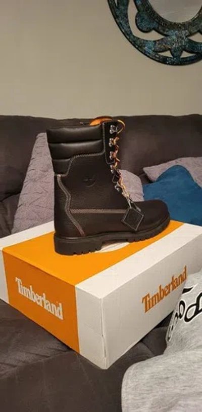 Pre-owned Timberland Super Boot 40 Below Hazel Highway Size 10.5 In Hand Fast Shipping In Brown