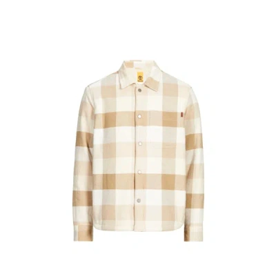 Timberland Surchemise Doublée En Coton In Neutral
