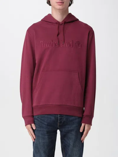 Timberland Sweater  Men Color Burgundy