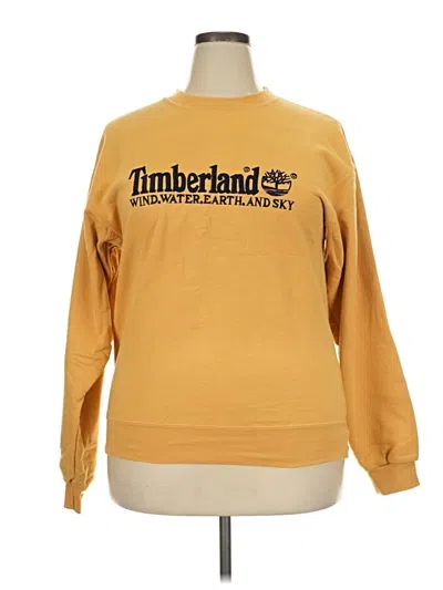 Pre-owned Timberland Sweatshirt In Gold