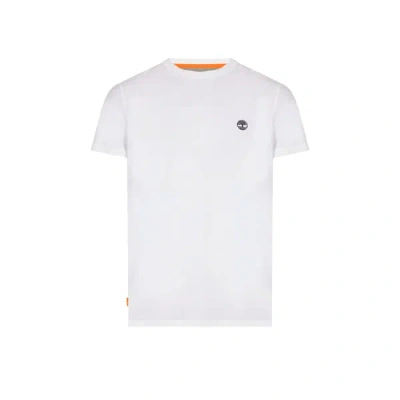 Timberland T-shirt En Coton In White