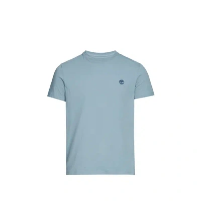 Timberland T-shirt En Coton In Bleu
