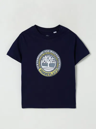 Timberland Babies' T-shirt In Cotone Con Logo