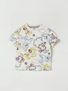Timberland Ivory T-shirt For Baby Boy With Print